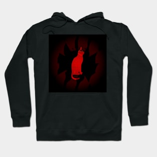 Red Cat Hoodie